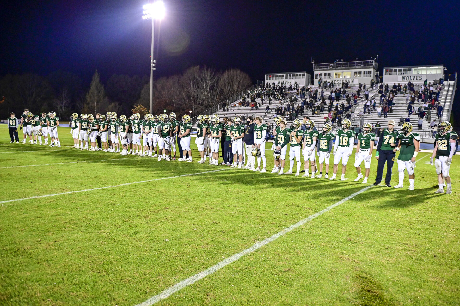 Mount Vernon Mustangs at Wesleyan Wolves 11/20/2020